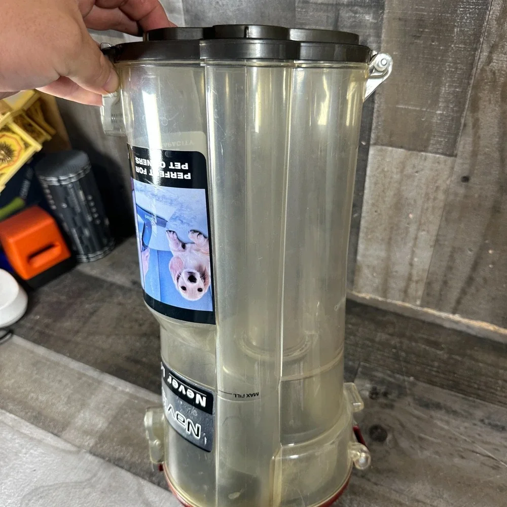 SHARK  NV60 DIRT DUST CUP BIN CANISTER CAN GENUINE OEM PART Red